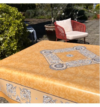 toile cirée Raffaello Jaune / sophie de Boissieu