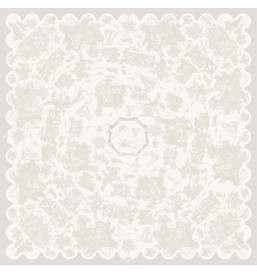 nappe toile cirée motif toile de jouy Bleu/vert CHAMPAGNE - INDOOR OUTDOOR