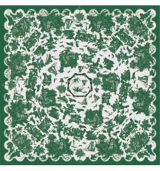 NAPPE, TOILE CIRÉE, TOILE DE JOUY ÉMERAUDE, inodore, outdoor