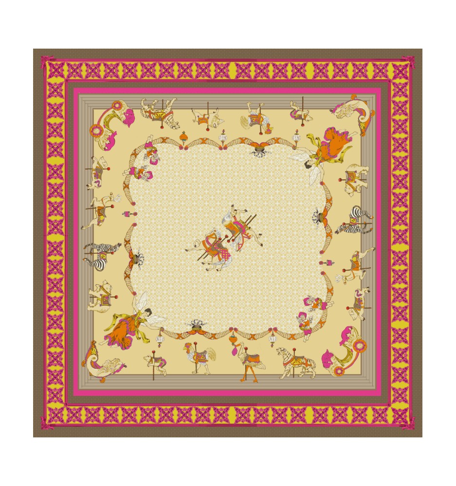 65- Carrousel- jaune