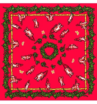69 - Chérubins rouge - Noël