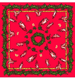 69 - Chérubins rouge - Noël