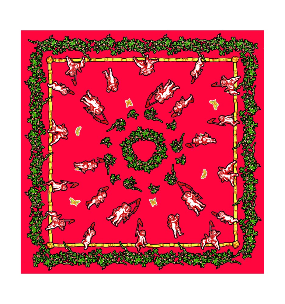 69 - Chérubins rouge - Noël