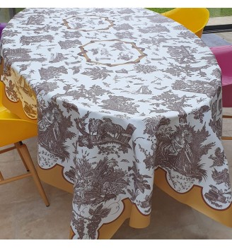 63 - Toiles de Jouy / Beautiran- TAUPE