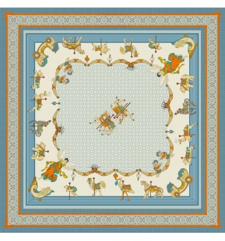 66- Carrousel- bleu