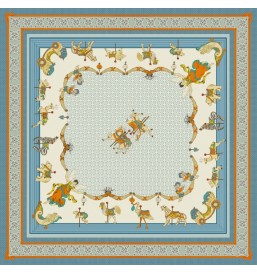 66- Carrousel- bleu