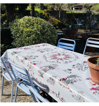 TOILE CIREE, Chinoiserie ficelle