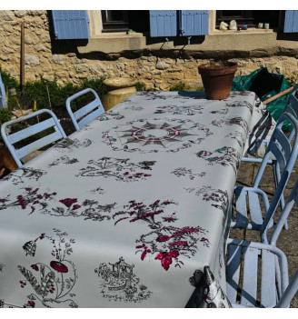 TOILE CIREE, Chinoiserie ficelle